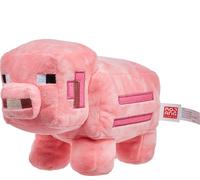 Juguete De Peluche Suave PIG De 8 Pulgadas De Mattel Minecraft