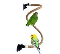 Juguete de Perca de Pájaro-Perca de Pie Ajustable de Loro, Juguete de Entrenamiento portátil de de molienda | Suministros de Entretenimiento para el Hogar, Jardín del Balcón