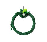 Juguete de perca para colgar loros, cuerda de algodón, juguete para masticar para jaula para cacatúas pequeñas, periquitos, tortolitos, percas de cuerda de algodón, soporte para loros, perca para