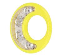 Juguete de Percusión Pandereta Musical, Instrumentos Orff de Plástico para Cuatro Campanas Dobles para Juegos Infantiles Panderetas