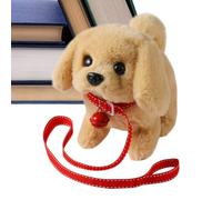 Juguete de Perro de Peluche eléctrico - Compañero Animal Realista con Cabeza Que annuye - Cachorro Interactivo electrónico | para niños en Todas Las como cumpleaños, Navidad y Año Nuevo