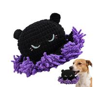 Juguete de perro de peluche genérico - Lindo dibujos animados Teething Doll, Soft Squeak Toy for Small Medium Breed, Keeps Them Busy Teeth Cleaning, Durable Stitching Puppy for Puppy Cognitive