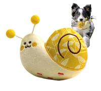 Juguete de perro de peluche - Juguetes calmantes para masticadores agresivos, juguete para perros con forma de caracol para limpiar los dientes