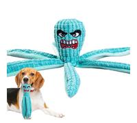 Juguete De Perro De Pulpo | Chew De Perros Pulto De Juguete | 36x10x10cm Plush Skeaky Octopus Toys Para Masticadores | Herramienta De Masticación Resistente A La Bocado Para Perros Pequeños Y Grandes,