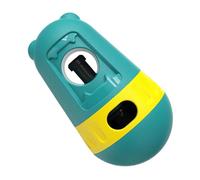Juguete de perro genérico, bola interactiva, 3,46 x 3,46 x 6,1 pulgadas. Chew for Teeth Cleaning & Training, Pet Teething Toys Ideal para enriquecer, Fun Bite for All Animal Sizes