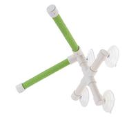 Juguete de pie para ducha con ventosa de doble polo al azar