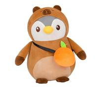 Juguete De Pingüino Relleno,Juguete De Peluche De Pingüino - Muñeco de peluche de pingüino de peluche | amigable con la piel durmiendo abrazando la almohada de felpa para la sala de estar del