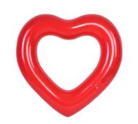 Juguete de piscina con forma de corazón, imprescindible para viajes a la playa en verano, fabricado con vinilo PVC de alta calidad para un r