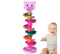 Juguete De Pista De Bolas para Niños - Juguete Deslizante De Bola para Niños Pequeños - De Lanzamiento para Educación Temprana De | De Pista De Apilamiento Y Lanzamiento para 1-3
