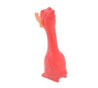Juguete de Pollo Chirriante para Apretar para Perros, Divertido Juguete Resistente a Mordeduras para Perros Pequeños, Medianos y Grandes, Que Promueve la Salud (Rojo)