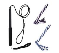 Juguete de poste de coqueteo interactivo para perros, Testimonio extensible Toasing Chasing Puppy Stick, de de coqueteo para mascotas interactivo Batche de poste con 2 remolcadores de