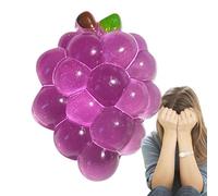 Juguete de prensado para calmar y relajante para gestionar el estrés | Fruta sensorial en forma de uva | para adultos, aula, casa, viajes, rutas,