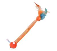 Juguete de primavera para gatos | Juguete tubular de primavera con campanilla | Estimulación física Suministros para gatitos para ejercicio Golpear mascar y jugar en interiores