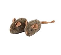Juguete de ratón de gatito - 2 piezas chirridos, juego realista interactivo, ratón de peluche suave con función de participación | Ideal para simulación de caza, rascado, ejercicio, estimulación