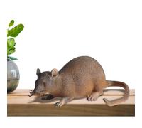 Juguete de ratón Interactivo: Rata simulada de Broma Falsa, Juguete de Rata para Broma de Halloween, ratón Falso Realista y Aterrador, Juguetes novedosos para niños, para Fiestas y Eventos