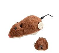 Juguete de ratones para gatos conmovedores, ratones realistas, juguete para gato | Llegar a los ratones de felpa cubierta de los juguetes para mascotas - Muñeca de simulación de juego interactivo de g
