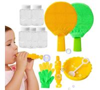Juguete de rebote de palanca de burbujas | Juego de coordinación de trabajo en equipo | Fun Fin Fine Motor Skill Activity para niños con grandes burbujas | Ideal para el juego interior y al aire libre