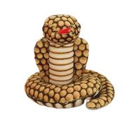 Juguete de relleno de serpiente, juguete de serpiente de felpa,Llavero de serpiente de peluche de 3.15 pulgadas - Adorno simulado del colgante de la bolsa de serpiente del timbre de Cobra para los