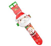 Juguete de Reloj de proyector, Reloj de proyección de luz para | Reloj digital 3D de proyección de Santa Claus | Reloj luminoso de dibujos animados, Juguete educativo para niñas y niñas