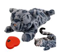 Juguete de Ritmo cardíaco, Juguete de Peluche con - Latido del corazón Peluche calmante para Cachorros, Juguete de Ritmo cardíaco para Cachorros Amortiguador de Ritmo cardíaco, del estrés