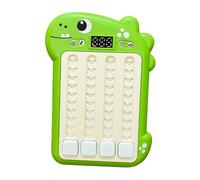 Juguete de ritmo electrónico - Juguete musical para, Dinosaurio de dibujos animados, juego de empuje rápido, juguetes Fidget, capacidad de respuesta, juguete de entrenamiento para aliviar la tensión.