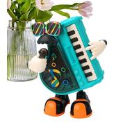 Juguete de robot bailando, cantando Robot Dancing, Toyadores de música divertida y educativa iluminada, Juego de aprendizaje de acción interactiva, suministros de educación infantil para jóvenes, cump