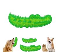 Juguete de rompecabezas de alimentación lenta para masticar y buscar cocodrilo, juguete de rompecabezas de alimentación lenta para perros, juguetes dispensadores de golosinas de cocodrilo para