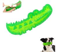 Juguete de rompecabezas de alimentación lenta para masticar y buscar cocodrilo, juguete de rompecabezas de alimentación lenta para perros grandes, medianos y pequeños, limpieza de dientes de cocodrilo