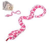 Juguete de serpiente con hierba gatera, serpiente rellena de hierba gatera - Juguete de simulación interactivo | Juguetes para masticar la dentición del gato, juguete de felpa , juguetes de enriq