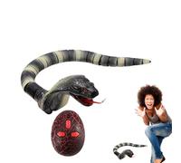 Juguete de serpiente eléctrico con control remoto |. Serpiente eléctrica Juguete teledirigido Realista Serpiente falsa Broma Serpiente Real Robot Juguete serpiente Broma casera Juega