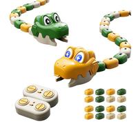 Juguete De Serpiente MagnéTica,Control Remoto,Reptil EléCtrico Interactivo | Juguete MagnéTico Voraz Que Se Come A Sí Mismo,Para Fiestas Familiares,NiñOs NiñAs,Padres E Hijos,DiversióN Garantizada