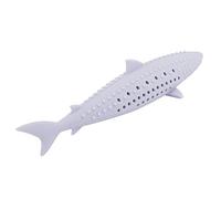 Juguete de Silicona para Gatos, Hierba Gatera Interactiva Suave, Forma de Molar para Gatos Juguetones en Casa, 15,5 Cm/6,10 Pulgadas (Purple)