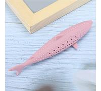 Juguete de Silicona para Gatos, Hierba Gatera Interactiva Suave, Forma de Molar para Gatos Juguetones en Casa, 15,5 Cm/6,10 Pulgadas (Pink)