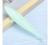 Juguete de Silicona para Gatos, Hierba Gatera Interactiva Suave, Forma de Molar para Gatos Juguetones en Casa, 15,5 Cm/6,10 Pulgadas (Green)