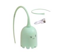 Juguete de silicona para gatos - Varita automática para gatos que imitan la cola oscilante de animales, juguete interactivo para ejercicio de gatos aburridos para interiores con avance de cola
