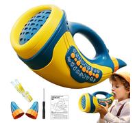 Juguete de sonido para niños: generador de sonido de animales salvajes, dispositivo de aprendizaje musical | Cuerno portátil, juguete de exploración de la naturaleza, entrenamiento