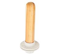 Juguete de Soporte para Loros, Percha Decorativa de Madera para Pájaros Fácil Instalación para Periquitos para Cacatúas para Loros (Blanco)