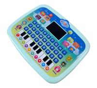 Juguete de Tableta para niños pequeños de Aprendizaje Preescolar,Máquina de Lectura de Puntos de Juguete para tabletas para niños | Almohadilla para pequeños con Pantalla LED Juguetes de aprendi