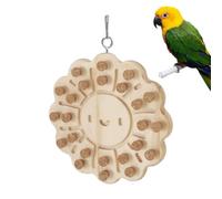 Juguete de tapón masticable para loros, accesorios para jaula de loros, juegos de búsqueda del tesoro de corcho para ocultar golosinas, juguete para inteligencia y emociones de pájaros pequeños y