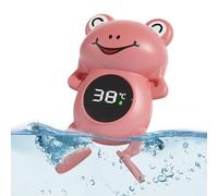 Juguete de temperatura de baño para bebés - Termómetro de agua de rana, Termómetros de bañera para bebé rana de dibujos animados impermeable | Pantalla impermeable de la temperatura del agua para