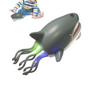 Juguete de Tiburón Eléctrico, Muñeca De Spray Interactiva Resistente A Atascos, Zestaw Żelu Pod Prysznic W Kremie, dla Mężczyzn I Kobiet Dla Rodziny Na Podróż Do Domu Akademika Apartamentu Hotelu Oraz