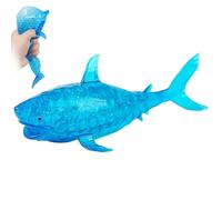 Juguete de tiburón para adultos, pelota suave de animales marinos para apretar, bola de estrés de tiburón deformable, bolas de azúcar sensoriales, juguetes para ansiedad con textura, decoración de