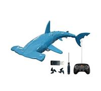 Juguete de Tiburón RC 2.4GHz Dron Submarino Recargable Sumergible
