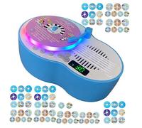 Juguete de tocadiscos, Reproductor de historias musicales para niños Reproductor de audiolibros para niños que aprenden música Juguete de tocadiscos - Juguete de aprendizaje interactivo co