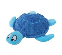 Juguete de tortuga de peluche para perro, juguete de peluche chirriante de tortuga marina | 25 x 20 cm, juguete de peluche suave para perros | Juguete masticable para perros medianos y pequeños