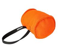 Juguete de tracción Dingo Gear Berta en Forma de Barril para Entrenamiento de mordida, IGP, búsqueda, Instinto de Presa, obediencia, Deportes caninos,con 1 asa, Naranja (S00096)