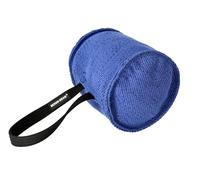 Juguete de tracción Dingo Gear Berta en Forma de Barril para Entrenamiento de mordida, IGP, búsqueda, Instinto de Presa, obediencia, Deportes caninos,con 1 asa, Azul (S00095)