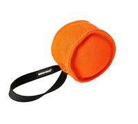 Juguete de tracción Dingo Gear Berta en Forma de Tambor para Entrenamiento de mordida, IGP, búsqueda, Instinto de Presa, obediencia, Deportes caninos,con 1 asa, Naranja (S00094)