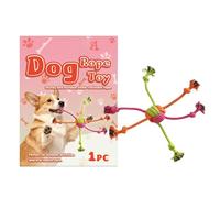 Juguete de tracción para Perros | Accesorios para Mascotas interactivos de algodón - Juguetes de Cuerda para Perros masticables agresivos - para Limpieza Juego Interior Exterior y de L E