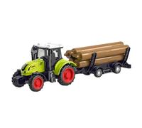 Juguete de tractor agrícola, resistente a los golpes, impulsado por inercia, juguetes para tractores para niños pequeños, equipo agrícola preescolar, modelo Jinker para niños y niñas a partir de 4 añ